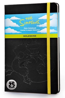  «Записная книжка Moleskine The Simpsons Черная нелинованная (LESIQP062#9788867324279#978-88-6732-427-9)», бренда Moleskine - фото №1 - миниатюра