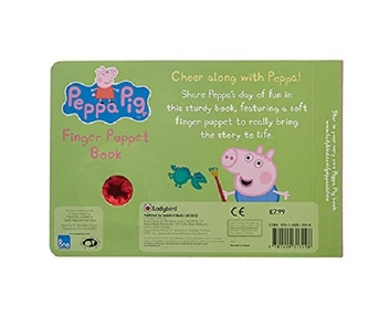 Бумажная книга «Peppa Pig: Hooray! Says Peppa Finger Puppet Book» - фото №3 - миниатюра