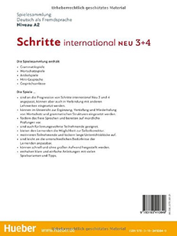 Бумажная книга «Schritte international Neu 3+4. Spielesammlung », автор Корнелия Клепш - фото №2 - миниатюра
