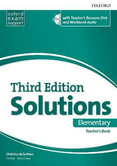 Бумажная книга «Solutions Elementary Essentials Teacher's Book and Resource Disc Pack» - фото №1 - миниатюра