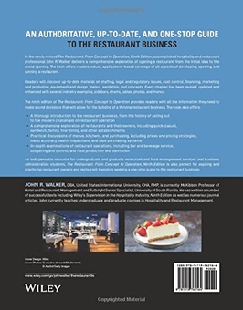 Бумажная книга «The Restaurant: From Concept to Operation», автор Джон Р. Уокер - фото №2 - миниатюра