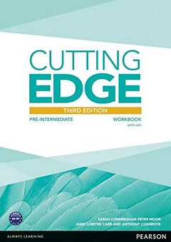 Бумажная книга «Cutting Edge. Pre-Intermediate Workbook with Key», авторов Питер Мур, Энтони Косгроув, Сара Каннингэм - фото №1 - миниатюра