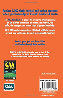 Бумажная книга «GAA Quiz Book 2 : Another 2,000 Gaelic Football and Hurling Questions», автор Кристи О'Коннор - фото №2 - миниатюра