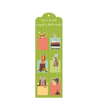 Бумажная книга «Forest Friends Magnetic Bookmark» - фото №2 - миниатюра