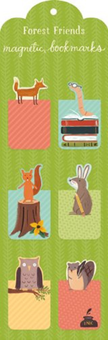 Бумажная книга «Forest Friends Magnetic Bookmark» - фото №1 - миниатюра