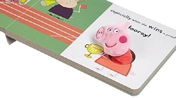 Бумажная книга «Peppa Pig: Hooray! Says Peppa Finger Puppet Book» - фото №5 - миниатюра
