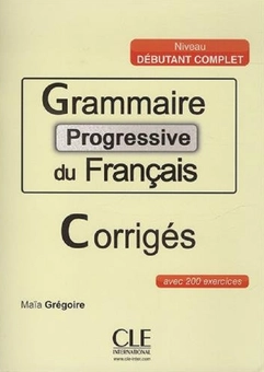 Бумажная книга «Grammaire progressive du français Niveau Debutant Complet Corriges» - фото №1 - миниатюра