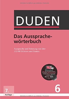 Бумажная книга «Duden 06 Das Aussprachewörterbuch: Betonung und Aussprache von über 132.000 Wörtern und Namen» - фото №1 - миниатюра