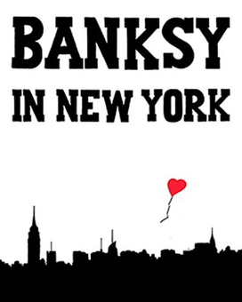 Паперова книга «Banksy in New York», автор Рей Мок - фото №1 - мініатюра