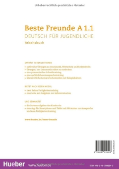 Бумажная книга «Beste Freunde A1.1 Arbeitsbuch mit Audios online», авторов Кристиан Сют, Аня Шуманн - фото №2 - миниатюра