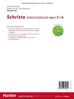 Бумажная книга «Schritte international Neu 3+4. Intensivtrainer + CD-ROM», автор Даниэла Нибиш - фото №2 - миниатюра