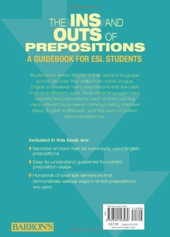 Бумажная книга «Ins and Outs of Prepositions : A Guidebook for ESL Students», автор Жан Йетс - фото №2 - миниатюра