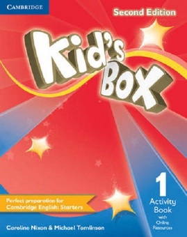 Бумажная книга «Kid's Box Level 1 Activity Book with Online Resources: Level 1», авторов Кэролайн Никсон, Майкл Томлинсон - фото №1 - миниатюра