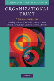 Бумажная книга «Organizational Trust: A Cultural Perspective» - фото №2 - миниатюра
