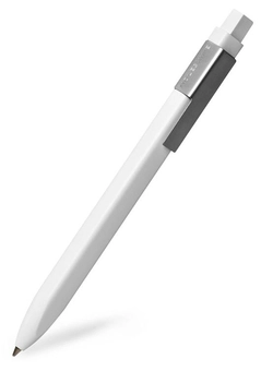 «Шариковая авторучка Moleskine Writing Click Ball Pen Белая 10 мм (EW41BWH10#978-88-6732-439-2)», бренда Moleskine - фото №3 - миниатюра
