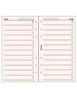 «Комплект бланков для органайзера Filofax Personal Не забыть cotton cream (132253)», бренда Filofax - фото №2 - миниатюра