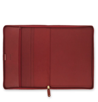 «Папка Filofax Charleston A4 Zipped красная (828194)», бренда Filofax - фото №4 - миниатюра