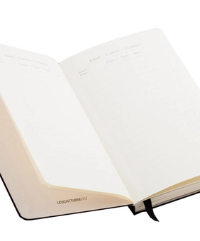  «Карманная записная книжка Leuchtturm1917 клетка темно-серая (339591)», бренда Leuchtturm1917 - фото №4 - миниатюра