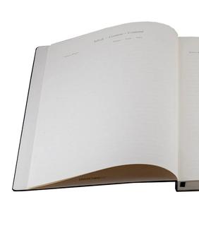  «Записная книжка Leuchtturm1917 Master Slim линейка темно-синяя (342926)», бренда Leuchtturm1917 - фото №4 - миниатюра