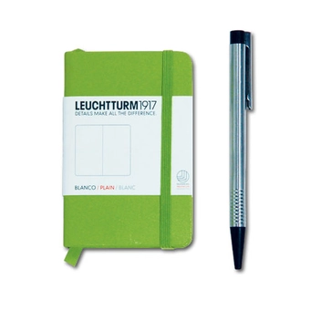  «Записная книжка Leuchtturm1917 Мини линейка лайм (343560)», бренда Leuchtturm1917 - фото №1 - миниатюра