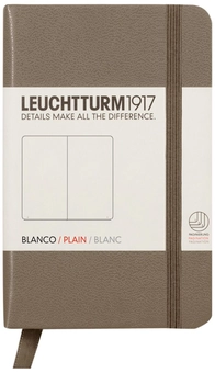  «Записная книжка LEUCHTTURM1917 Мини чистые листы темно-серая (343565)», бренда Leuchtturm1917 - фото №2 - миниатюра