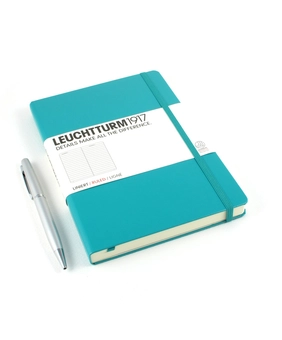  «Записная книжка LEUCHTTURM1917 Medium чистые листы изумрудная (344792)», бренда Leuchtturm1917 - фото №2 - миниатюра
