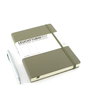  «Нотатник Leuchtturm1917 Medium точки сірий (344784)», бренду Leuchtturm1917 - фото №1 - мініатюра