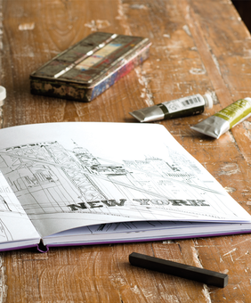  «Скетч-Бук LEUCHTTURM1917 карманный желтый (344989)», бренда Leuchtturm1917 - фото №3 - миниатюра