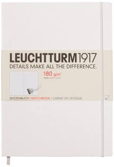  «Скетч-Бук LEUCHTTURM1917 Master Slim А4+ білий (345003)», бренду Leuchtturm1917 - фото №1 - мініатюра