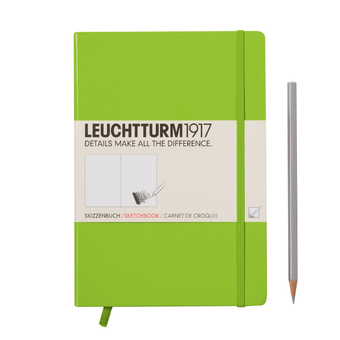  «Скетч-Бук LEUCHTTURM1917 Medium лайм (344667)», бренду Leuchtturm1917 - фото №2 - мініатюра