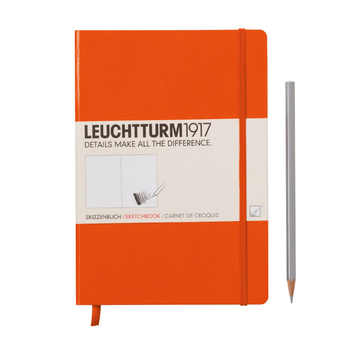  «Скетч-Бук LEUCHTTURM1917 Medium помаранчевий (344998)», бренду Leuchtturm1917 - фото №1 - мініатюра