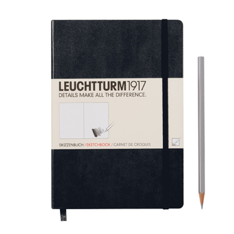  «Скетч-Бук LEUCHTTURM1917 Medium чорний (344668)», бренду Leuchtturm1917 - фото №1 - мініатюра