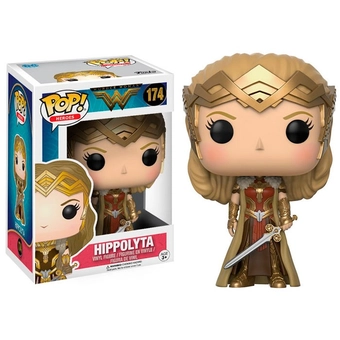  «Коллекционная фигурка Funko Pop! Pop movies DC Wonder Woman Hippolyta (FK12541)», бренда Funko Pop - фото №3 - миниатюра