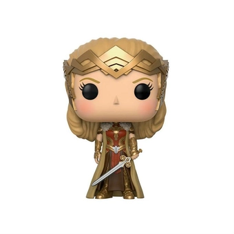  «Коллекционная фигурка Funko Pop! Pop movies DC Wonder Woman Hippolyta (FK12541)», бренда Funko Pop - фото №2 - миниатюра