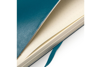 «Карманная записная книжка Moleskine Classic Soft в точку бирюзовая (QP614B6#9788867323555)», бренда Moleskine - фото №5 - миниатюра