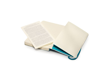 «Карманная записная книжка Moleskine Classic Soft в точку бирюзовая (QP614B6#9788867323555)», бренда Moleskine - фото №3 - миниатюра