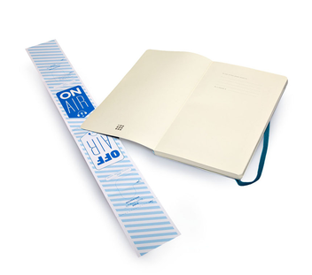 «Записная книжка Moleskine Classic Soft в линейку бирюзовая (QP616B6)», бренда Moleskine - фото №3 - миниатюра