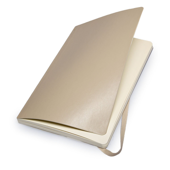 «Записная книжка Moleskine Classic Soft нелинованная бежевая (QP618G4)», бренда Moleskine - фото №5 - миниатюра