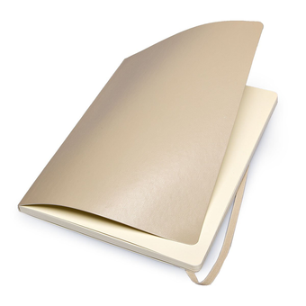 «Записная книжка Moleskine Classic Soft в линейку 19х25 см бежевая (QP621G4#9788867323746)», бренда Moleskine - фото №5 - миниатюра
