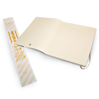 «Записная книжка Moleskine Classic Soft нелинованная 19х25 см бежевая (QP623G4#9788867323821)», бренда Moleskine - фото №4 - миниатюра