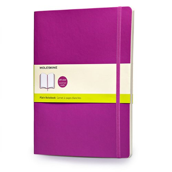  «Нотатник Moleskine Classic Soft нелінований 19х25 см маджента (QP623H4)», бренду Moleskine - фото №2 - мініатюра