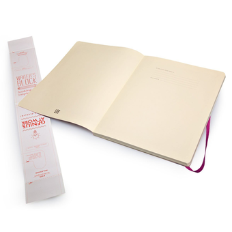  «Нотатник Moleskine Classic Soft нелінований 19х25 см маджента (QP623H4)», бренду Moleskine - фото №4 - мініатюра