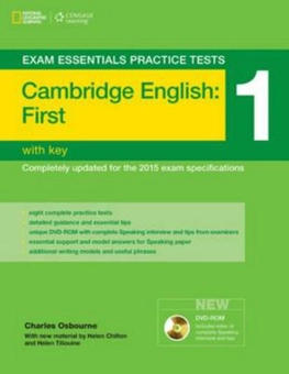 Паперова книга «Exam Essentials Cambridge First Practice Test 1 with Key», автор Чарльз Осборн - фото №2 - мініатюра