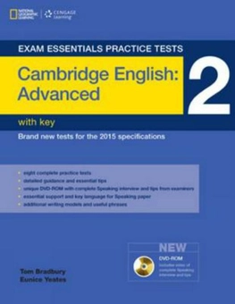 Паперова книга «Exam Essentials Cambridge Advanced Practice Test 2 with Key», автор Хейнль Ельт - фото №2 - мініатюра