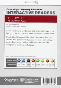 Бумажная книга «Slice by Slice: The Story of Pizza Low Intermediate Book with Online Access», автор Саймон Бивер - фото №3 - миниатюра