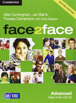 Бумажная книга «face2face Advanced Class Audio (3 CD-ROM)», авторов Gillie Cunningham, Jan Bell, Theresa Clementson, Chris Redston - фото №1 - миниатюра