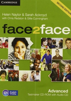 Бумажная книга «face2face Advanced Testmaker (+ CD-ROM)», авторов Helen Naylor, Sarah Ackroyd, Chris Redston, Gillie Cunningham - фото №1 - миниатюра