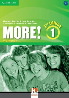 Паперова книга «More! Level 1 Workbook», авторів Герберт Пухта, Jeff Stranks, Ґюнтер Ґернґросс, Christian Holzmann, Пітер Льюїс-Джонс - фото №1 - мініатюра