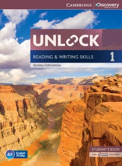 Паперова книга «Unlock Level 1 Reading and Writing Skills Student's Book and Online Workbook», автор Sabina Ostrowska - фото №1 - мініатюра