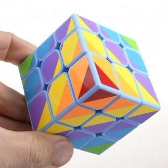  «Головоломка Smart Cube Райдужний кубик блакитний (SC365)», бренду Smart Cube - фото №3 - мініатюра